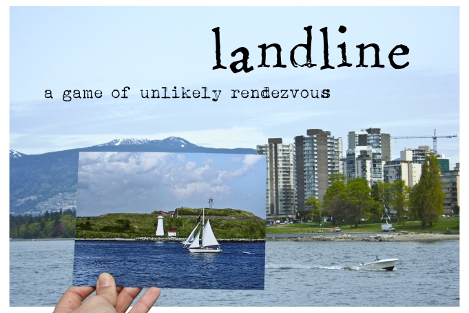 Postcard for Landline (a theatrical experience created by Dustin Harvey and Adrienne Wong)